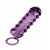 Закрытая фиолетовая насадка с пупырышками SAMURAI PENIS SLEEVE PURPLE - 14,5 см. - NMC - в Шахтах купить с доставкой