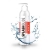 Возбуждающий гель-лубрикант SPLASHGLIDE HOT STIMULATIVE - 250 мл. - Splashglide - купить с доставкой в Шахтах
