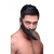 Черный кляп-страпон Masters Mini Face Fuck Strap-On - 14 см. - XR Brands - купить с доставкой в Шахтах