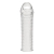Текстурированная насадка на пенис Clear Textured Penis Enhancing Sleeve Extension - 16,5 см. - BlueLine - в Шахтах купить с доставкой
