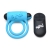 Голубое эрекционное виброкольцо 28X Remote Control Vibrating Cock Ring   Bullet - XR Brands - в Шахтах купить с доставкой