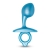 Голубая анальная пробка для массажа простаты Bulb Silicone Prostate Plug - 10,7 см. - b-Vibe - в Шахтах купить с доставкой