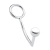 Кольцо на пенис с анальным стимулятором Stainless Steel Anal Hook   Cock Ring - BlueLine - в Шахтах купить с доставкой