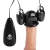 Черная стимулирующая насадка для головки полового члена Multi Speed Vibrating Penis Head Teaser - XR Brands - в Шахтах купить с доставкой