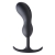 Черный массажер простаты с утяжелителями Premium Silicone Weighted Prostate Plug Large - 18,8 см. - XR Brands - в Шахтах купить с доставкой