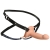 Телесный полый страпон на черных регулируемых ремешках 2’’ Erection Smooth Silicone Penis Sheath - XR Brands - купить с доставкой в Шахтах