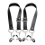 Ремни с зажимами для половых губ Spread Labia Spreader Straps with Clamps - XR Brands - купить с доставкой в Шахтах