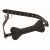 Черный кляп в форме косточки Hound Adjustable Dog Bone Gag - XR Brands - купить с доставкой в Шахтах