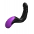 Черно-фиолетовый вибромассажёр простаты Hyper-Pulse P-Spot Massager - Pipedream - в Шахтах купить с доставкой