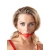 Силиконовый кляп-шар на чёрных ремешках Red Gag silicone - Orion - купить с доставкой в Шахтах