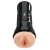 Телесный мастурбатор-вагина в черной колбе Super Luscious Lips XXL - Pipedream - в Шахтах купить с доставкой