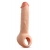 Телесная насадка-удлинитель Thrive 8.75 Inch Realistic Penis Extender Sleeve - 22,2 см. - Blush Novelties - в Шахтах купить с доставкой