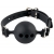 Силиконовый кляп-шар с отверстиями для дыхания Silicone Breathable Ball Gag Small - Pipedream - купить с доставкой в Шахтах