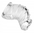 Насадка для ограничения эрекции Detained Soft Body Chastity Cage - XR Brands - купить с доставкой в Шахтах