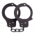 Чёрные наручники из листового металла BONDX METAL CUFFS BLACK - Dream Toys - купить с доставкой в Шахтах