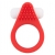 Красное эрекционное кольцо LIT-UP SILICONE STIMU RING 1 RED - Dream Toys - в Шахтах купить с доставкой