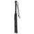 Чёрная мини-плеть из резины Rubber Mini Whip - 22 см. - Blush Novelties - купить с доставкой в Шахтах