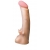 Телесная насадка REAL Standard с усиками на основании - 19 см. - LOVETOY (А-Полимер) - купить с доставкой в Шахтах