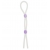 Прозрачное эрекционное кольцо-лассо SILICONE LASSO COCK RING DUAL BEADS - NMC - в Шахтах купить с доставкой