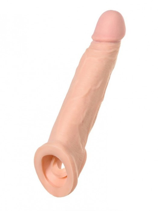 Насадка телесного цвета Toyfa XLover - 16,5 см. - ToyFa - в Шахтах купить с доставкой