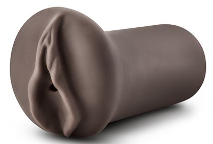 Коричневый мастубратор-вагина Nicole s Kitty - Blush Novelties - в Шахтах купить с доставкой
