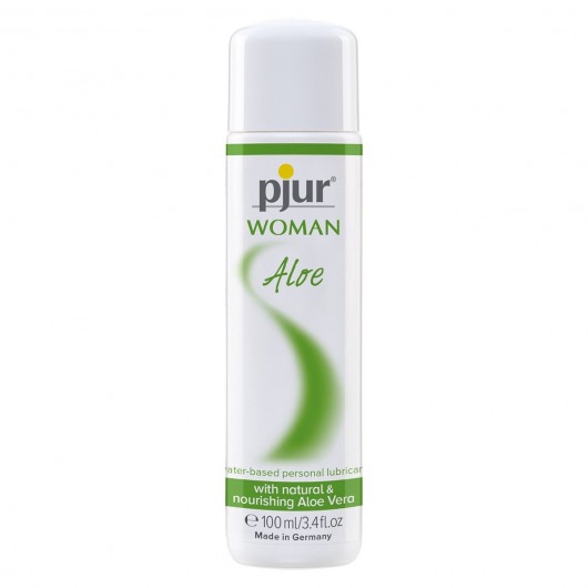 Лубрикант на водной основе pjur WOMAN Aloe - 100 мл. - Pjur - купить с доставкой в Шахтах