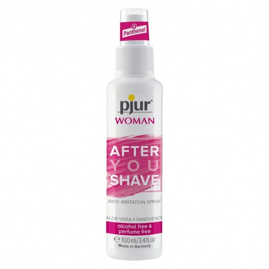 Спрей после бритья pjur WOMAN After You Shave Spray - 100 мл. - Pjur - купить с доставкой в Шахтах
