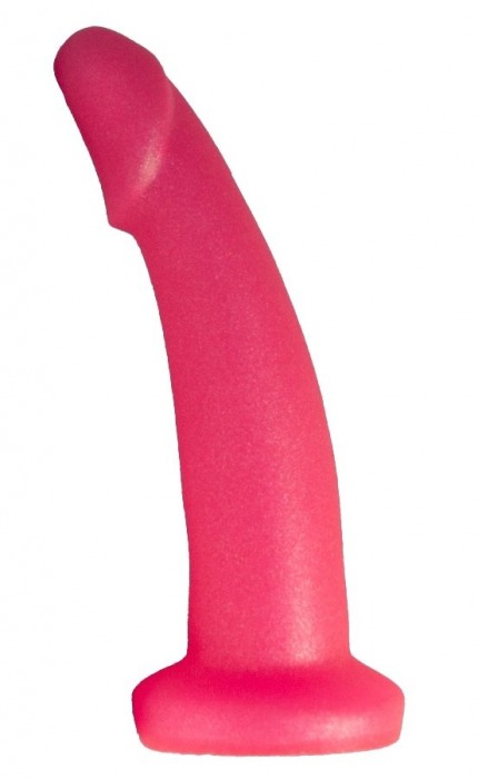 Розовый плаг-массажёр для простаты - 13,5 см. - LOVETOY (А-Полимер) - в Шахтах купить с доставкой