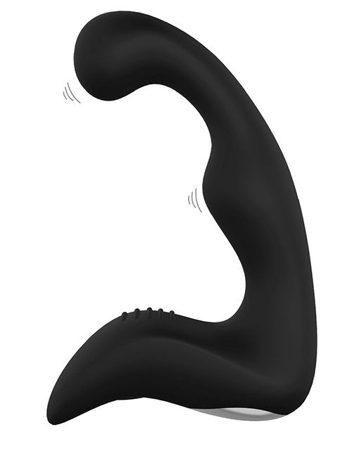 Чёрный перезаряжаемый массажёр простаты BOOTY PLEASER - Dream Toys - в Шахтах купить с доставкой
