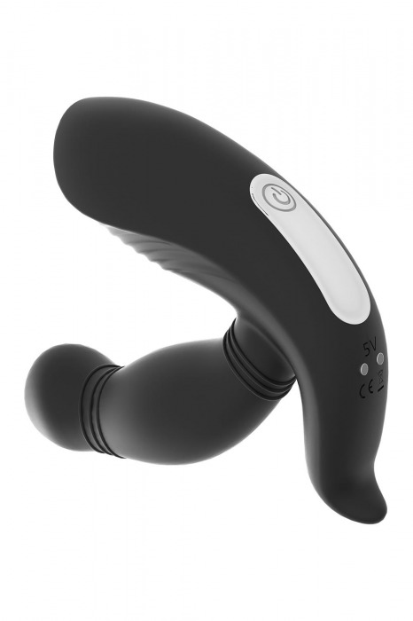 Черный вибромассажер простаты PROSTATE HERO - Dream Toys - в Шахтах купить с доставкой