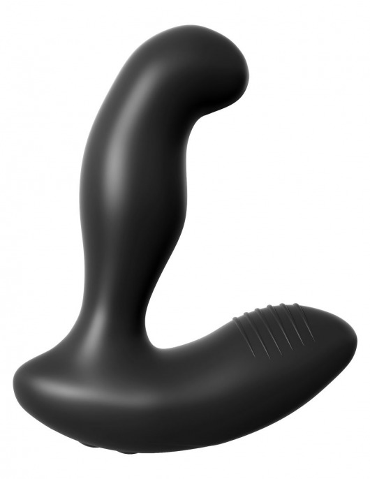 Черный массажер простаты Electro Stim Prostate Vibe с электростимуляцией - 13,3 см. - Pipedream - купить с доставкой в Шахтах