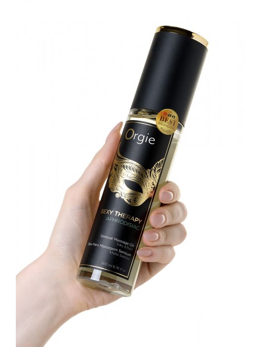 Минеральное массажное масло Orgie Sexy Therapy Afrodisiac - 200 мл. - ORGIE - купить с доставкой в Шахтах