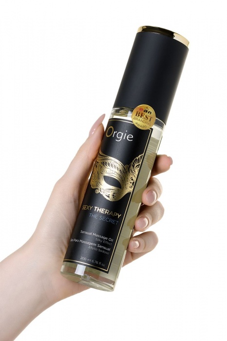 Минеральное массажное масло Orgie Sexy Therapy The Secret - 200 мл. - ORGIE - купить с доставкой в Шахтах