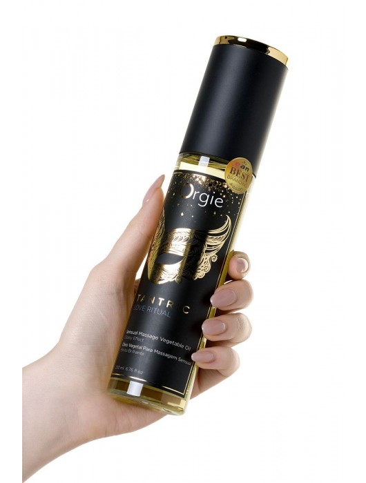 Растительное массажное масло Orgie Tantric Love Ritual - 200 мл. - ORGIE - купить с доставкой в Шахтах