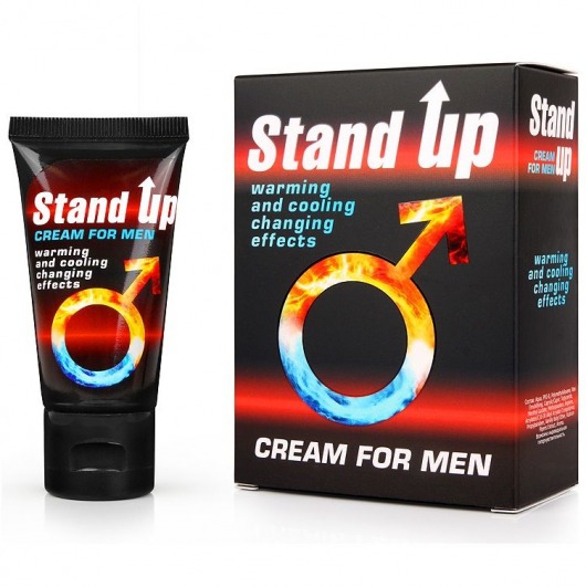 Возбуждающий крем для мужчин Stand Up - 25 гр. - Биоритм - купить с доставкой в Шахтах