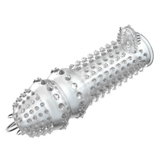 Закрытая прозрачная насадка Crystal sleeve - 14,2 см. - Erowoman-Eroman - в Шахтах купить с доставкой