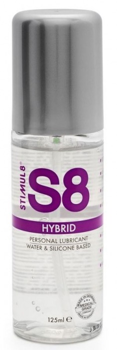 Интимная смазка на водно-силиконовой основе S8 Hybrid - 125 мл. - Stimul8 - купить с доставкой в Шахтах