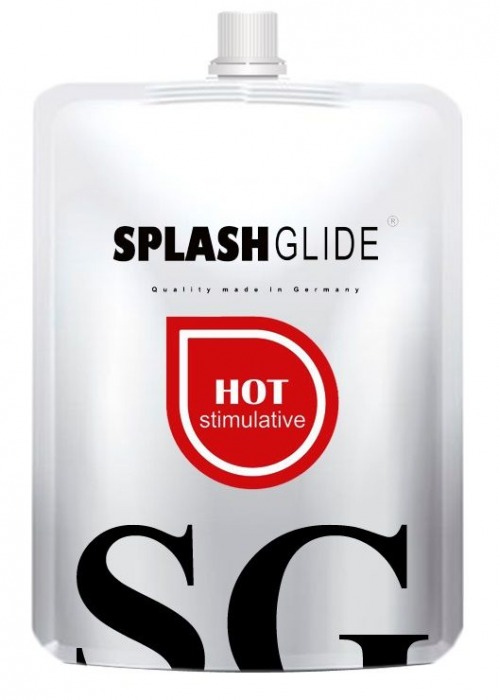 Возбуждающий лубрикант на водной основе Splashglide Hot Stimulative - 100 мл. - Splashglide - купить с доставкой в Шахтах