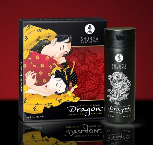 Интимный мужской крем  Дракон - Shunga - купить с доставкой в Шахтах