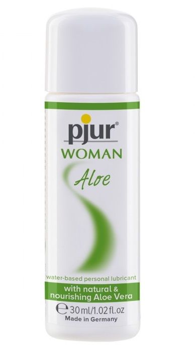 Лубрикант на водной основе pjur WOMAN Aloe - 30 мл. - Pjur - купить с доставкой в Шахтах
