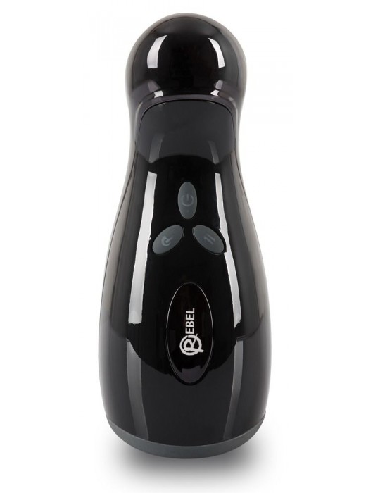 Черный мастурбатор Rebel Masturbator с нагревом - Orion - в Шахтах купить с доставкой
