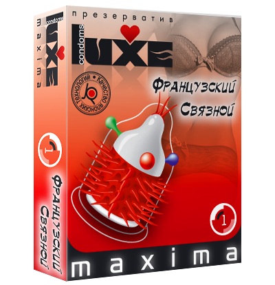 Презерватив LUXE Maxima  Французский связной  - 1 шт. - Luxe - купить с доставкой в Шахтах