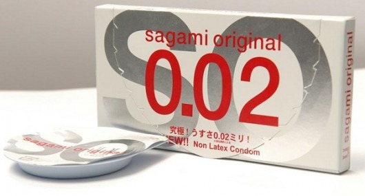 Ультратонкие презервативы Sagami Original - 2 шт. - Sagami - купить с доставкой в Шахтах