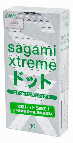 Презервативы Sagami Xtreme Type-E с точками - 10 шт. - Sagami - купить с доставкой в Шахтах