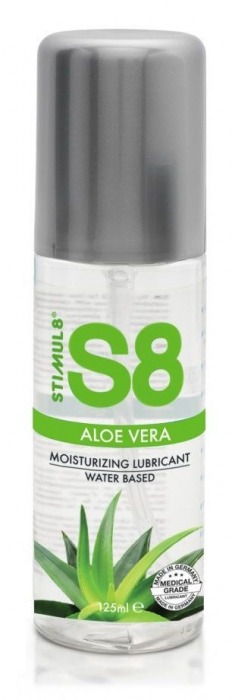 Лубрикант на водной основе S8 Aloe Vera Lube - 125 мл. - Stimul8 - купить с доставкой в Шахтах