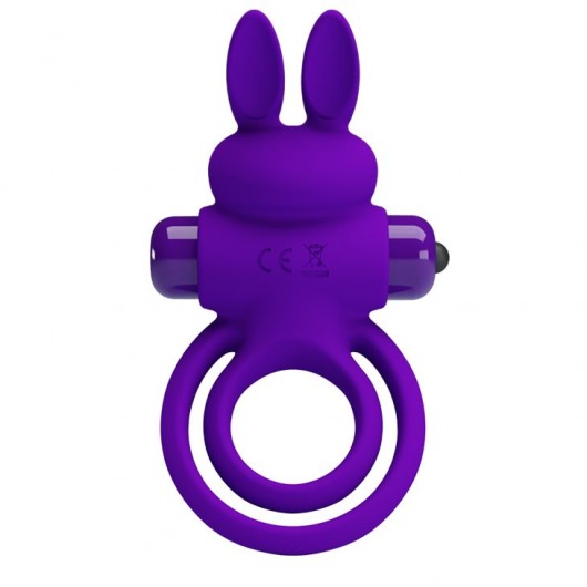 Фиолетовое эрекционное кольцо с вибростимуляцией клитора Vibrant Penis Ring III - Baile - в Шахтах купить с доставкой