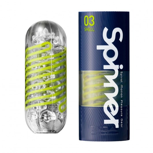 Мастурбатор SPINNER Shell - Tenga - в Шахтах купить с доставкой