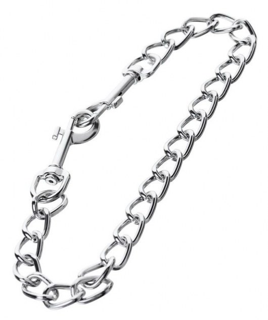 Серебристая соединительная цепочка с двумя карабинами - ToyFa - купить с доставкой в Шахтах