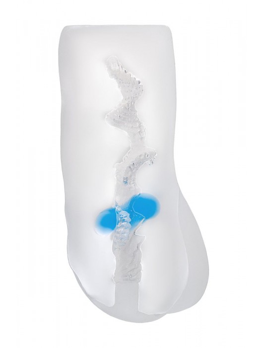 Прозрачный реалистичный мастурбатор Juicy Pussy Hot Crystal - ToyFa - в Шахтах купить с доставкой