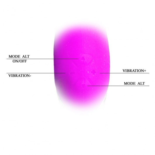 Перезаряжаемый анальный вибромассажёр Amour - Baile